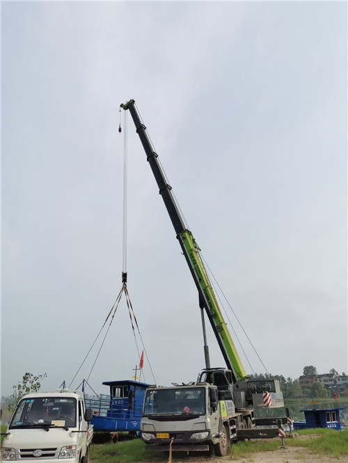 苏家屯区桥梁建设吊装案例